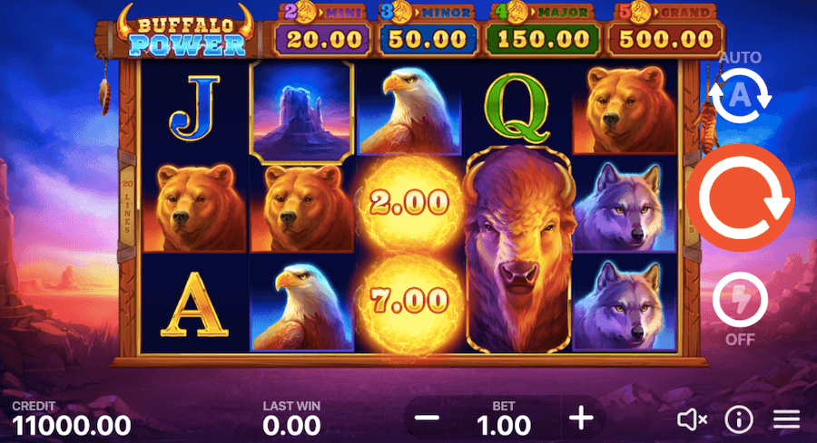 Buffalo Power Slot