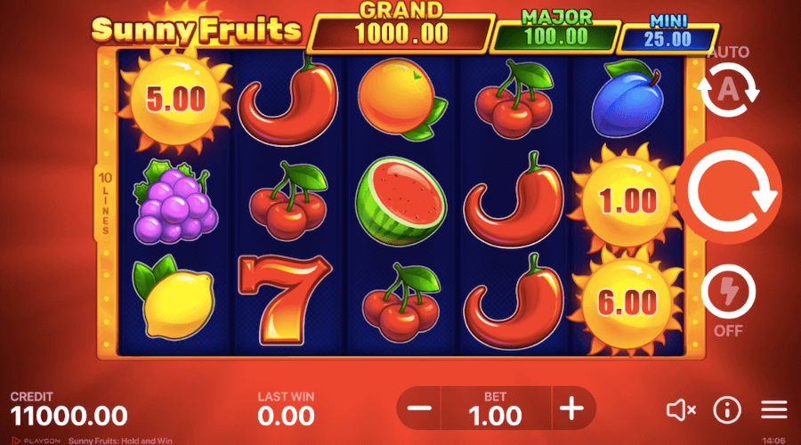 Sunny Fruits Slot