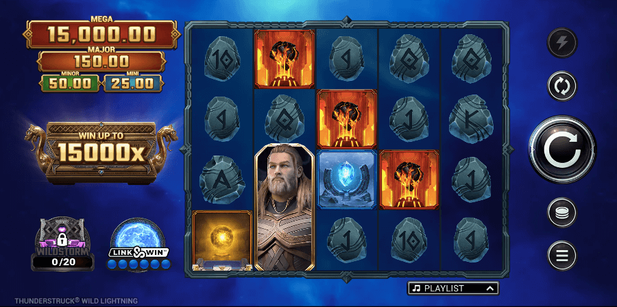 Thunderstruck Wild Lightning Slot