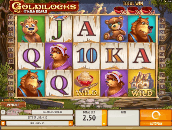 Zagraj na automacie Goldilocks and the Wild Bears