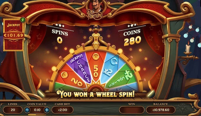 Dr Fortuno slot Wheel of Fortuno Dr Fortuno slot Wheel of Fortuno