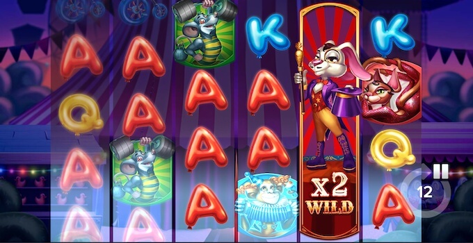 Respin Circus slot Elk Studios grafika i dzwięki Respin Circus slot Elk Studios grafika i dzwięki