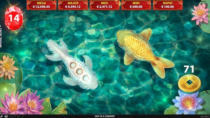 Imperial Riches slot funkcja lucky pond Imperial Riches slot funkcja lucky pond