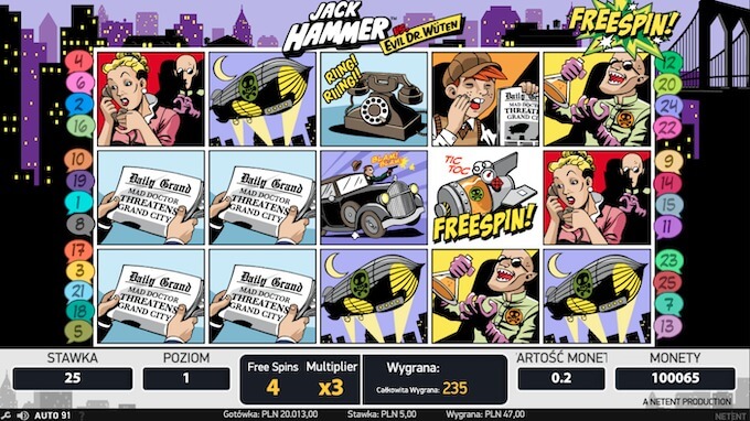 Jack Hammer slot NetEnt darmowe spiny Jack Hammer slot NetEnt darmowe spiny