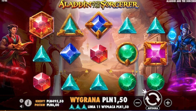 Aladdin and the Sorcerer slot symbole Aladdin and the Sorcerer slot symbole