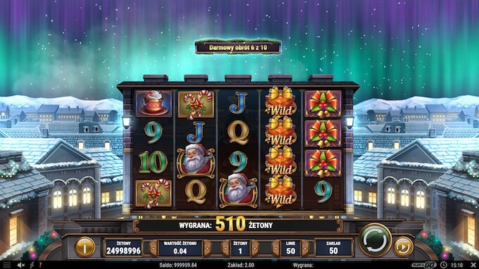 runda darmowych spinów w slocie Xmas Magic runda darmowych spinów w slocie Xmas Magic